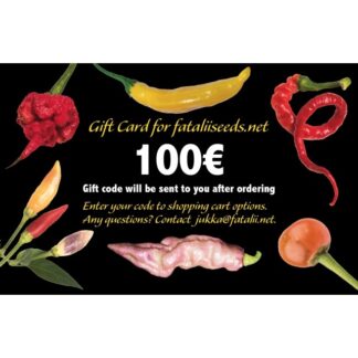 GIFT CARD 100€ for fataliiseeds.net